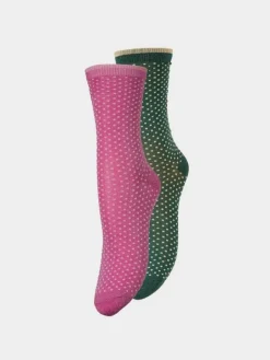 Glimmersokker|BeckSöndergaard Ditsy Glitter Sock 2 Pack