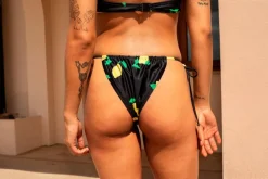 Bikini|BeckSöndergaard Limone Drawstring Bikini Tanga