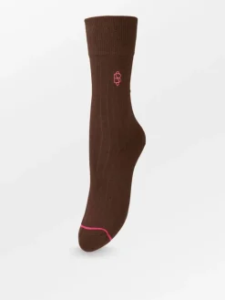 Basic Sokker|BeckSöndergaard Logo Cotta Sock
