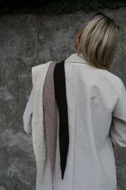 Ensfarget Skjerf|BeckSöndergaard Matty Triangle Scarf