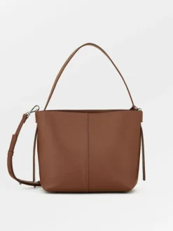 Crossbody Vesker|BeckSöndergaard Nappa Fraya Bag - Mocha Brown