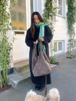 Lærvesker|BeckSöndergaard Suede Dalliea Bag